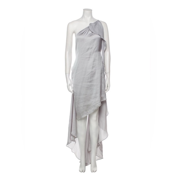 baobab silver dress BAOBAB Lexi Maxi Dress